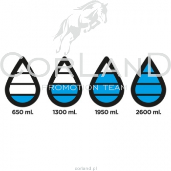 Butelka monitorująca ilość wypitej wody 650 ml Aqua