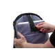 Plecak chroniący przed kieszonkowcami, przegroda na laptopa 13
